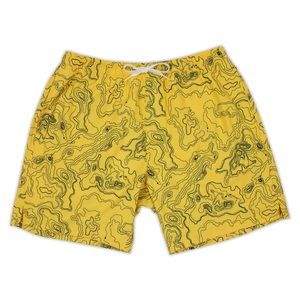 BEARBOTTOM - Men’s Yellow Swim Trunks